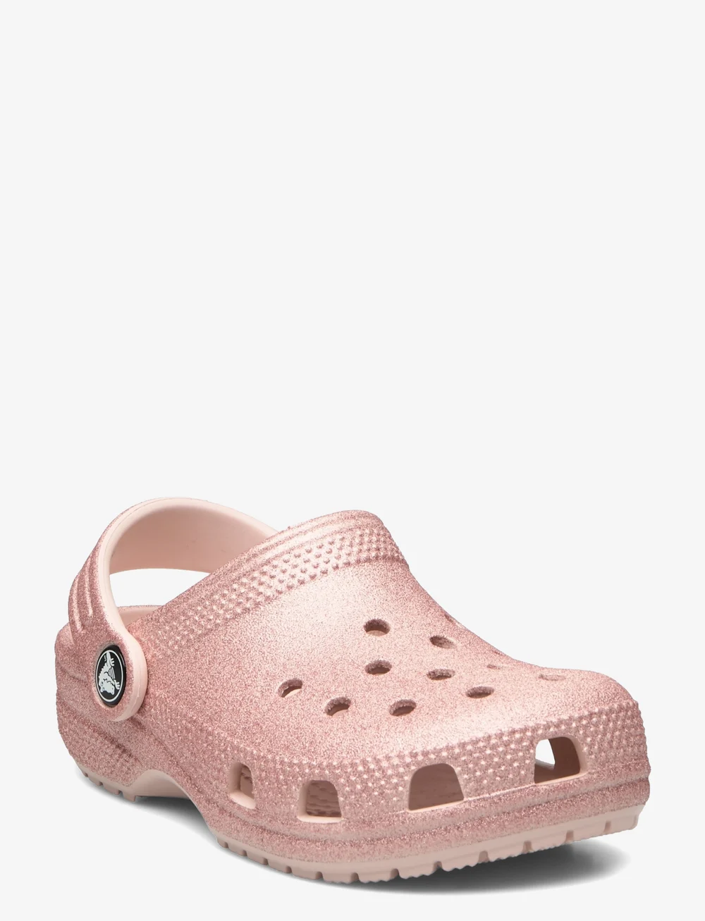 Rose gold glitter deals crocs