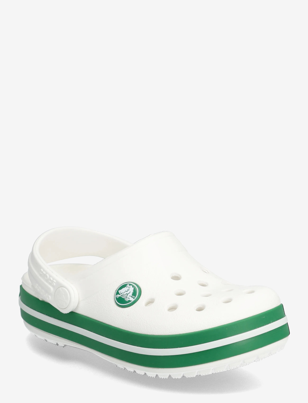 Crocs - Crocband Clog T - lägsta priserna - white/green ivy - 0