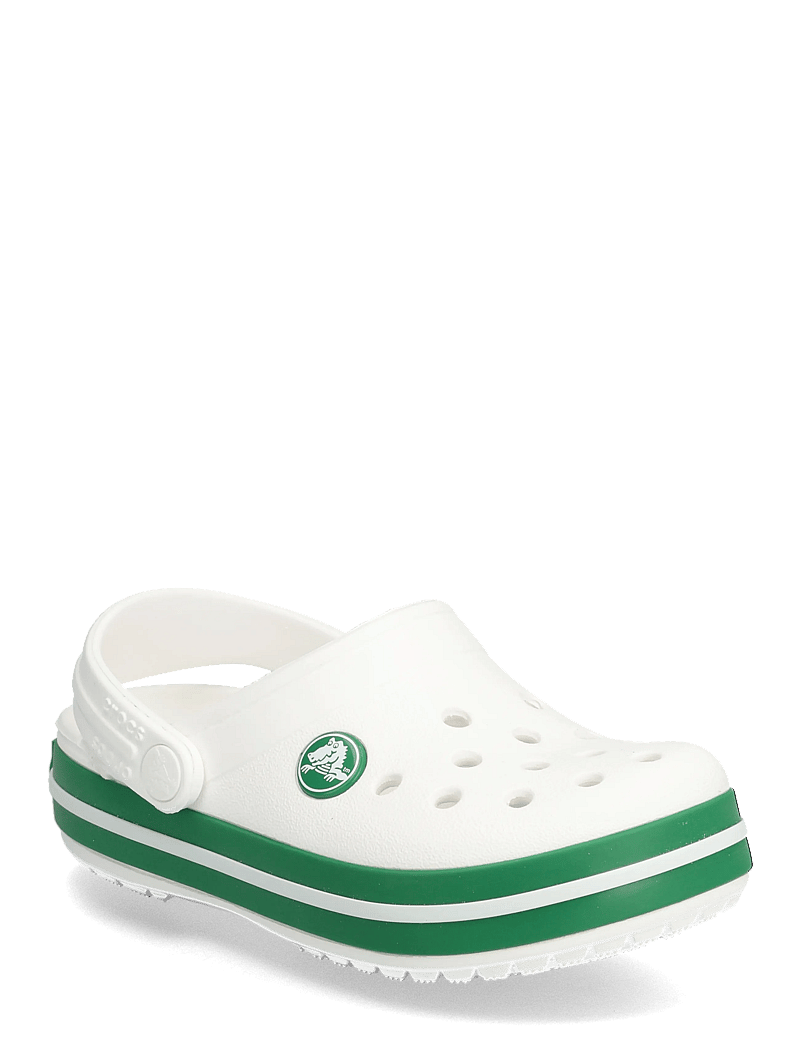 Crocs - Crocband Clog T - crocksid - white/green ivy - 0
