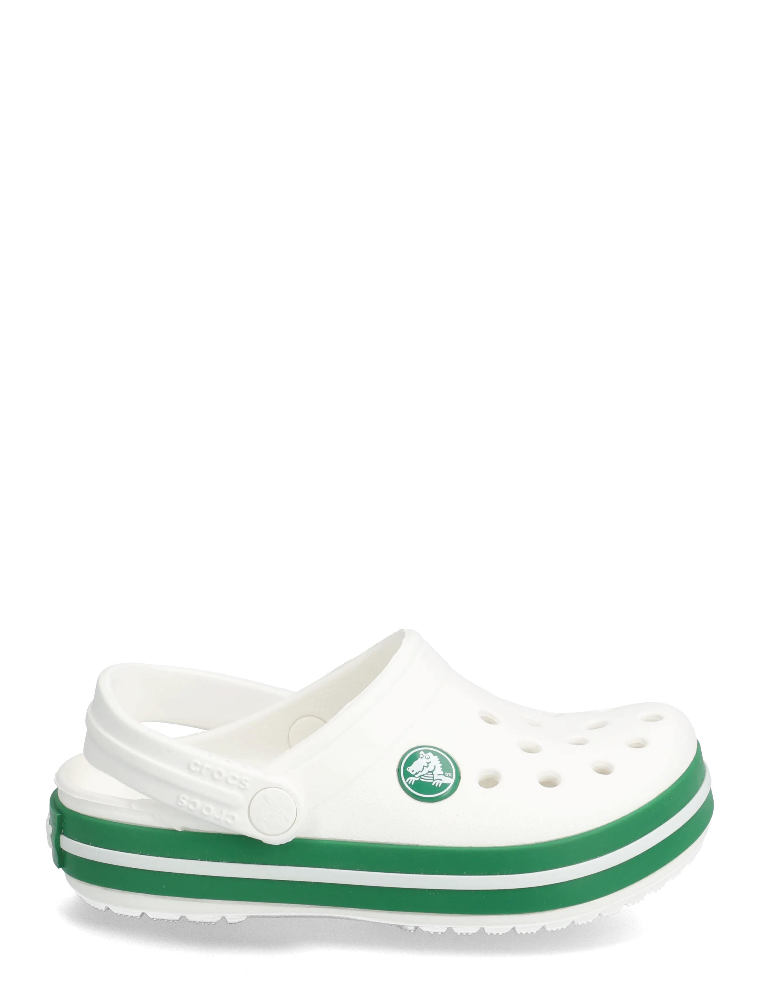 Crocs - Crocband Clog T - sommerschnäppchen - white/green ivy - 1
