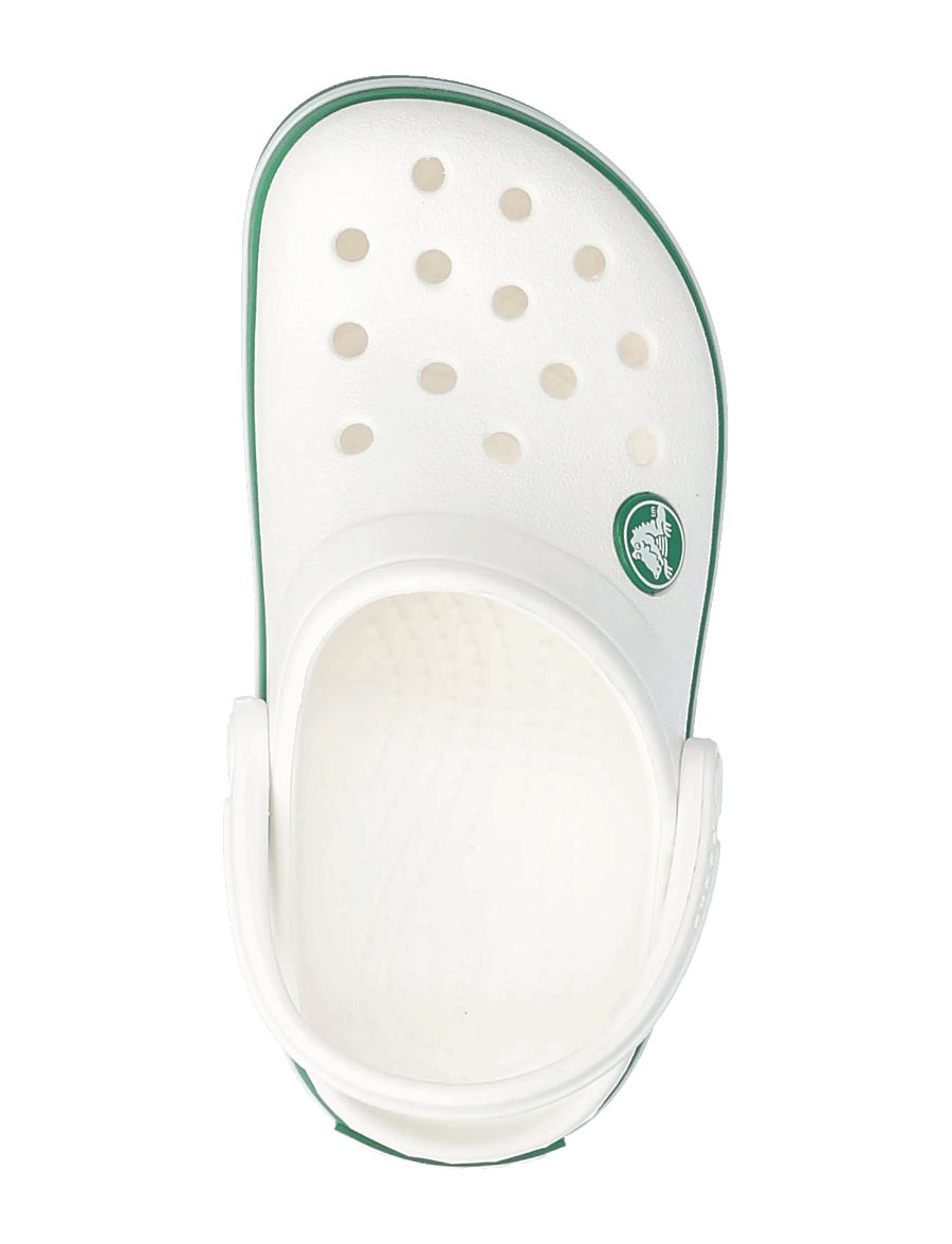 Crocs - Crocband Clog T - kotad - white/green ivy - 3