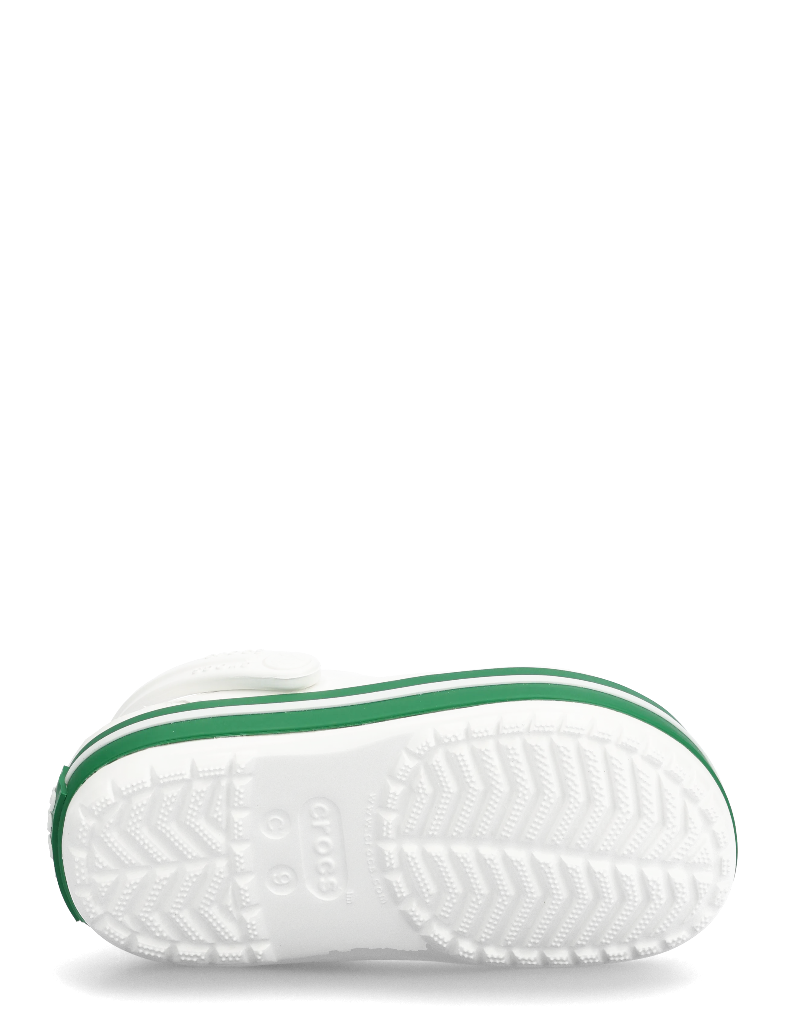 Crocs - Crocband Clog T - sommerschnäppchen - white/green ivy - 4