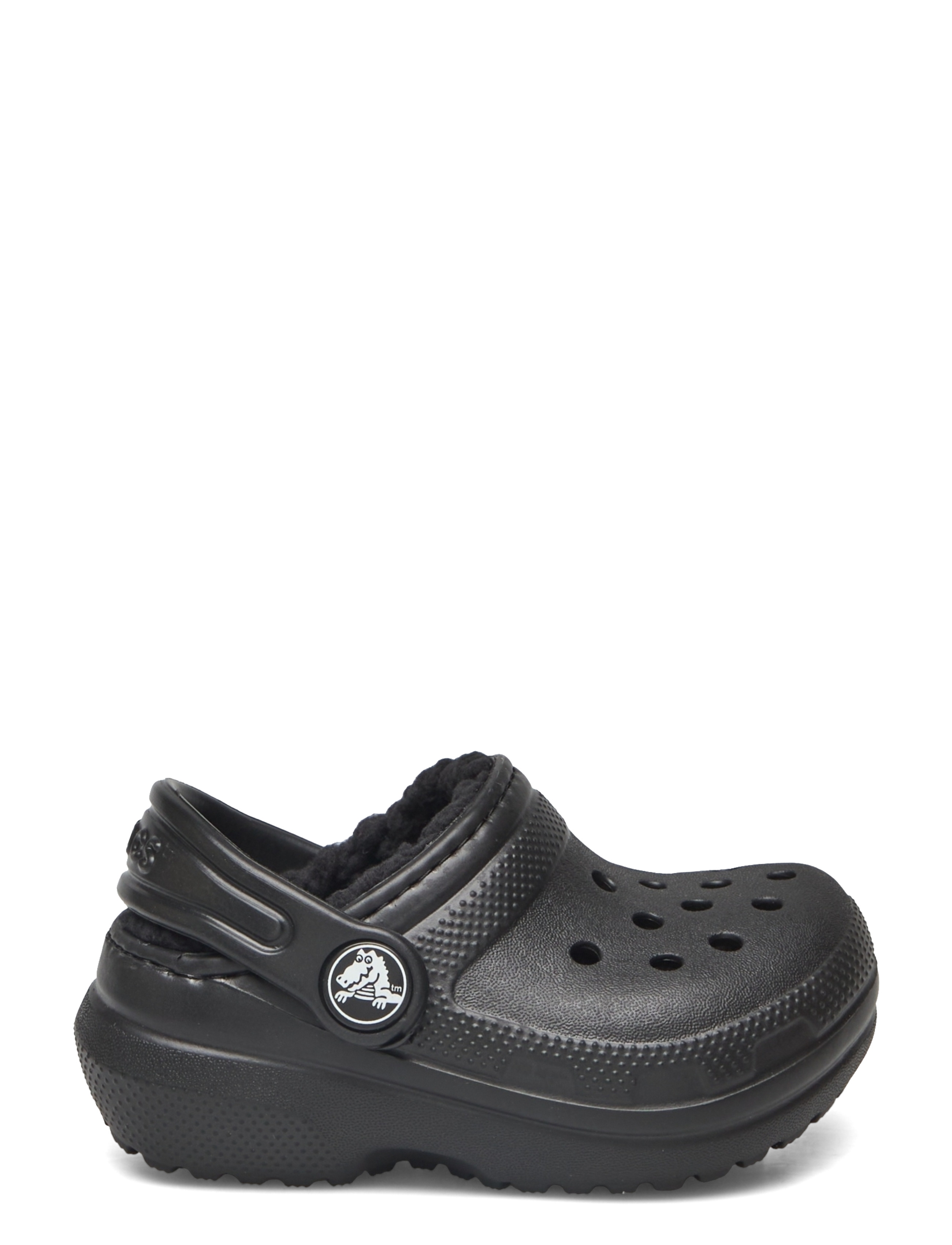 Crocs - Classic Lined Clog T - suvised sooduspakkumised - black/black - 1