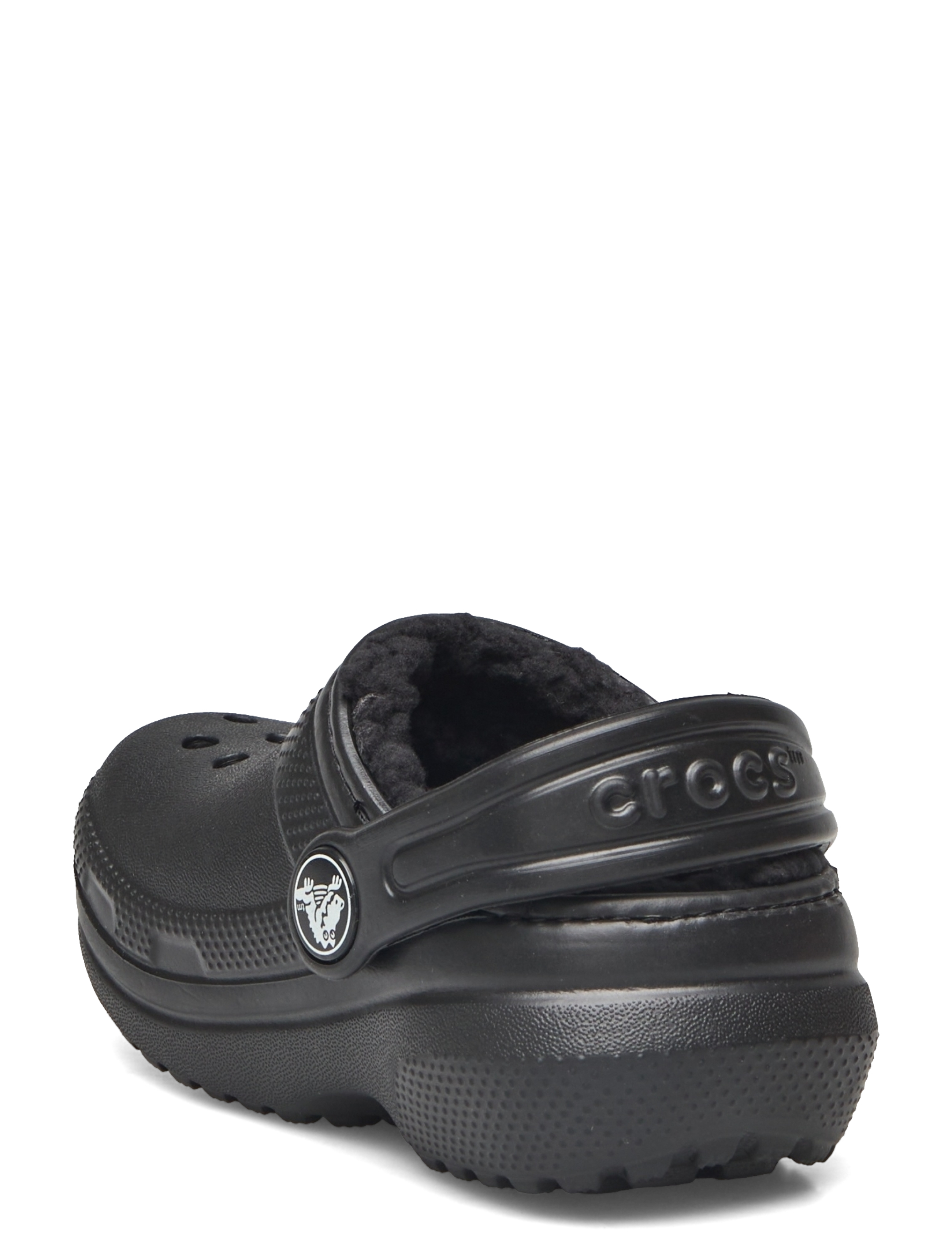 Crocs - Classic Lined Clog T - suvised sooduspakkumised - black/black - 2