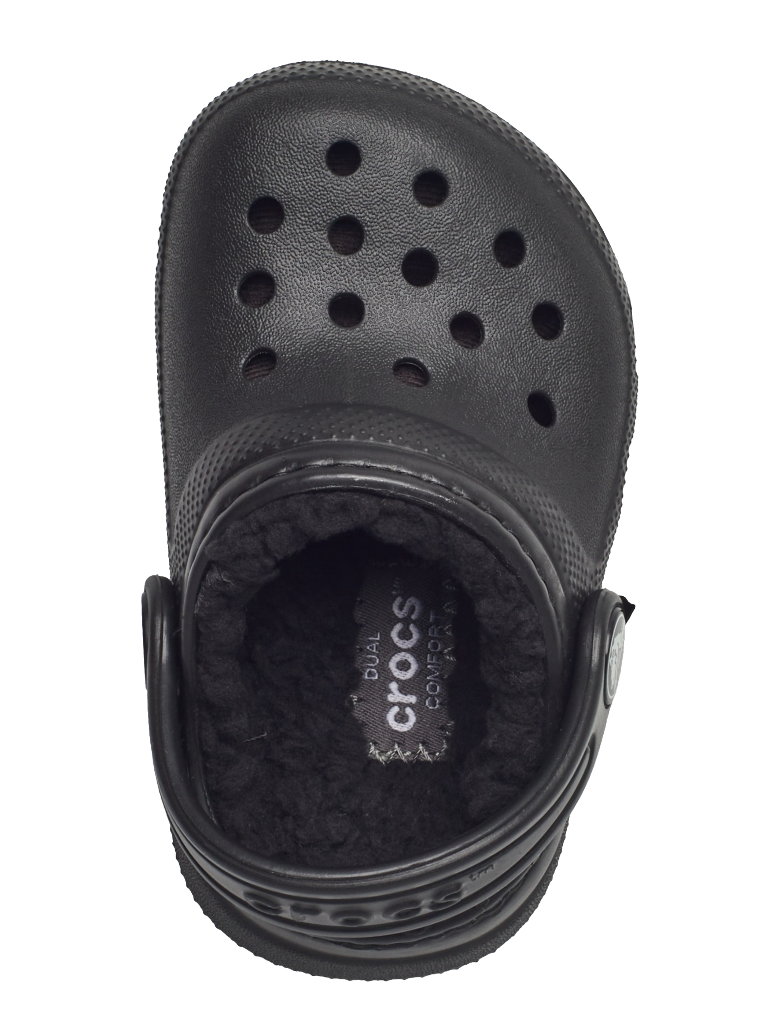Crocs - Classic Lined Clog T - suvised sooduspakkumised - black/black - 3