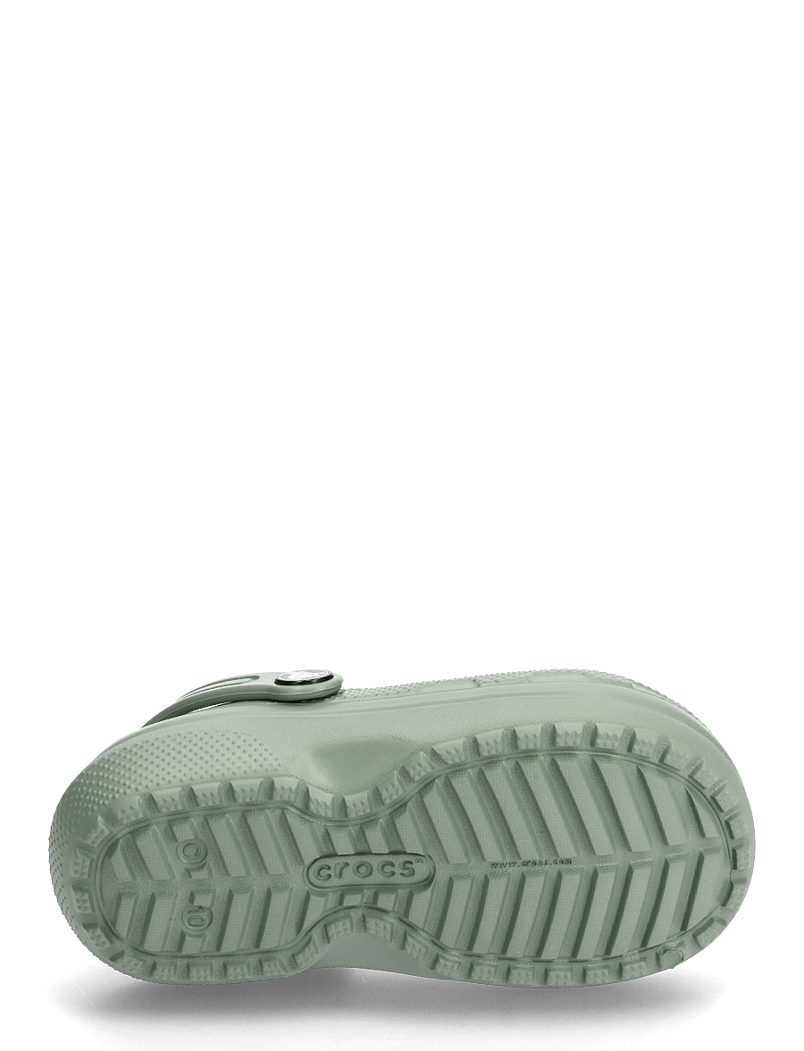 Crocs - Classic Lined Clog T - clogs - moss - 4