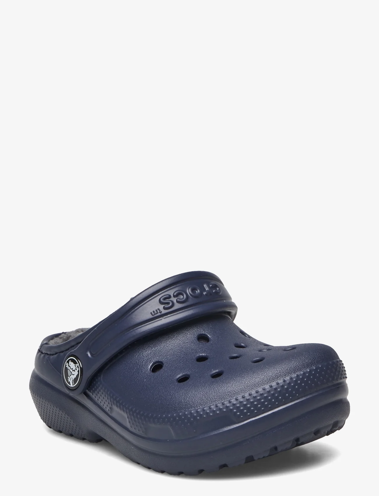 Crocs - Classic Lined Clog T - sommerschnäppchen - navy/charcoal - 0