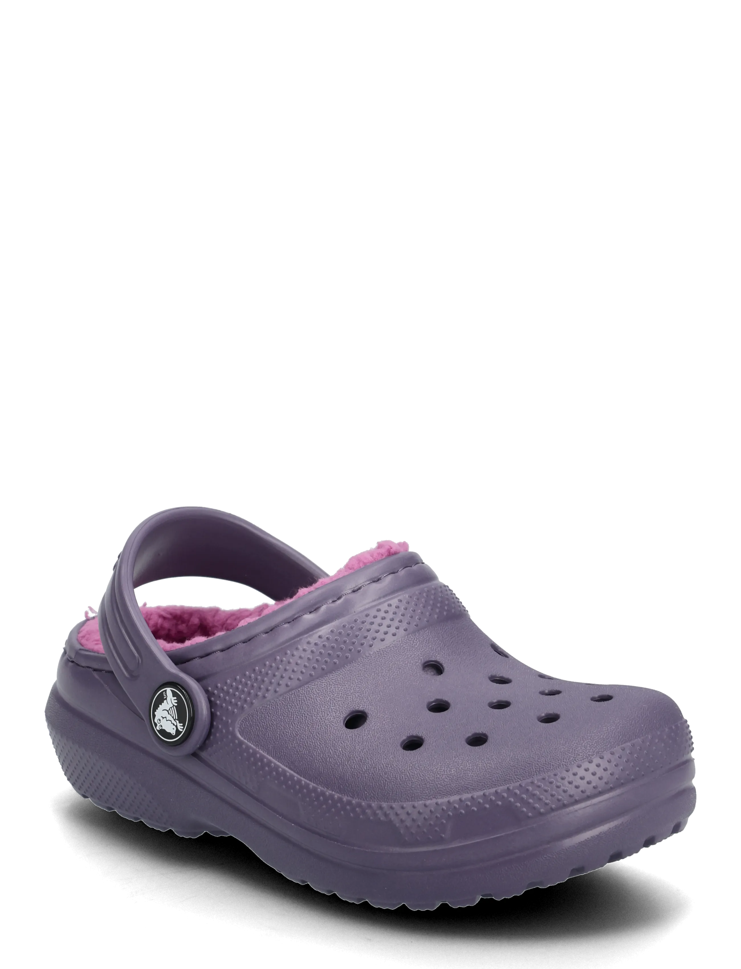 Crocs Classic Lined Clog T, 22/23, Schuhe, Lila - Clogs, Kinder