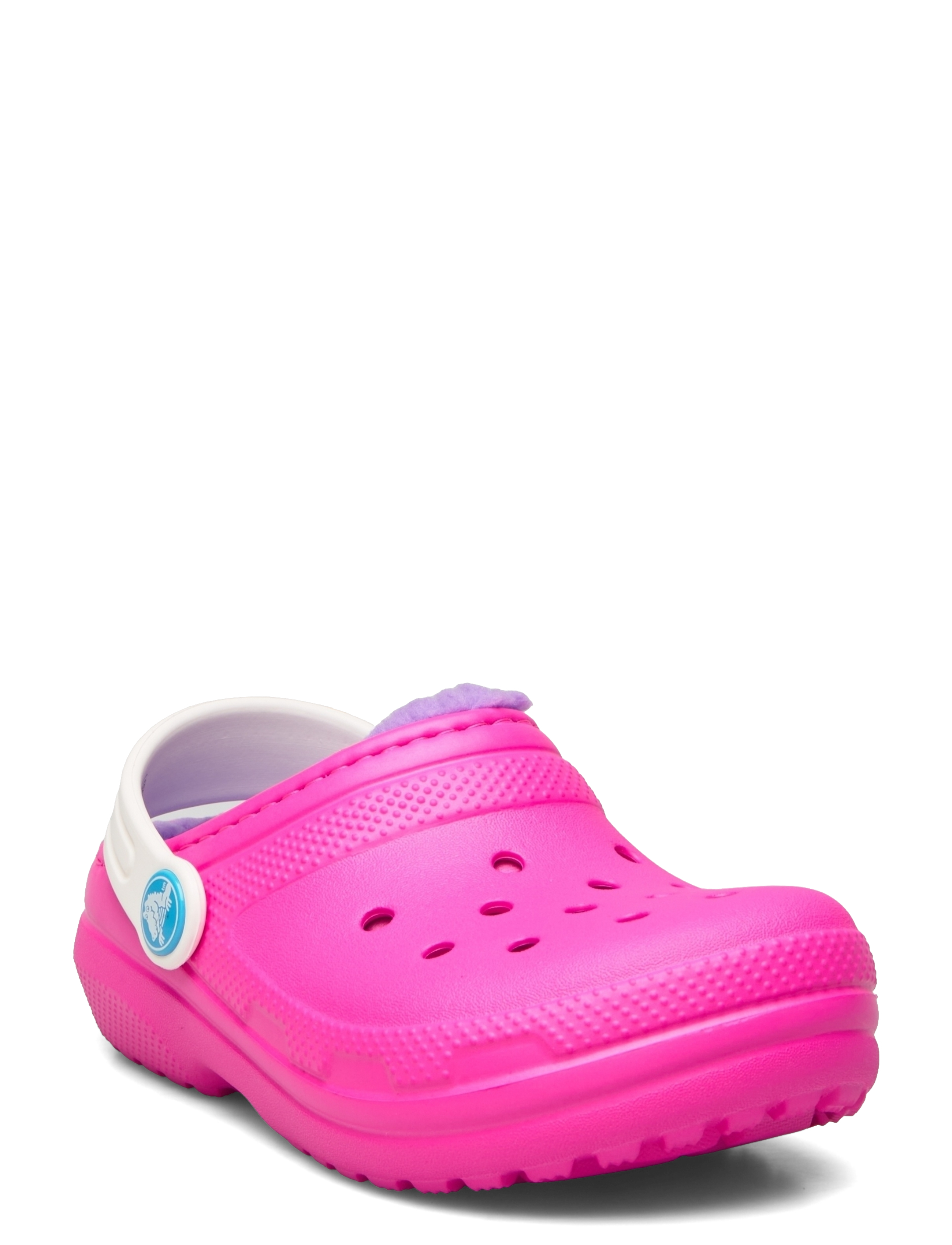 Crocs Classic Lined Clog T - Clogs - PINK CRUSH/MULTI / pink/rose