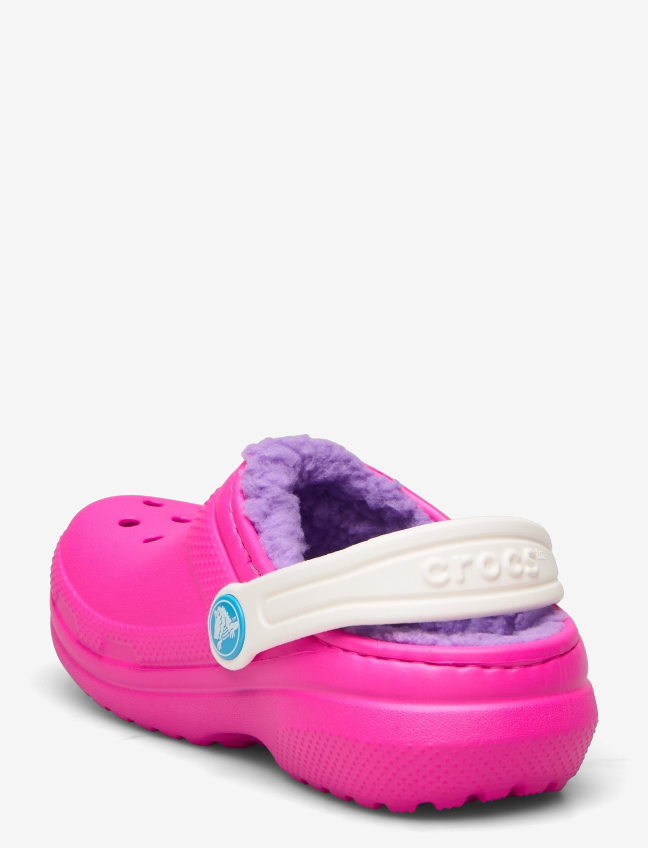 Crocs - Classic Lined Clog T - laveste priser - pink crush/multi - 1