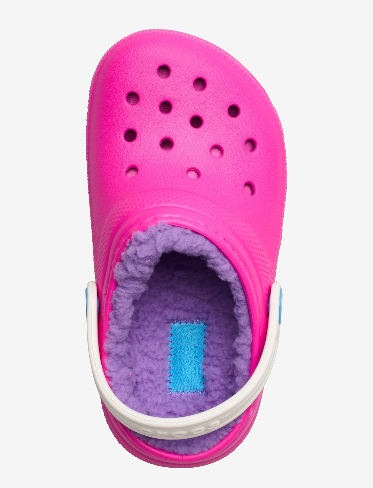 Crocs - Classic Lined Clog T - laveste priser - pink crush/multi - 3