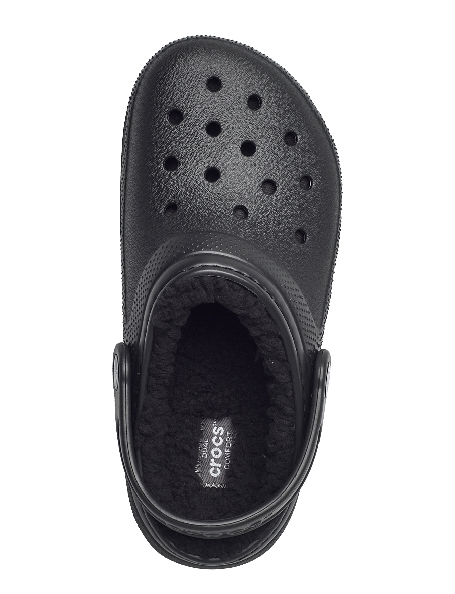 Crocs - Classic Lined Clog K - kotad - black/black - 3