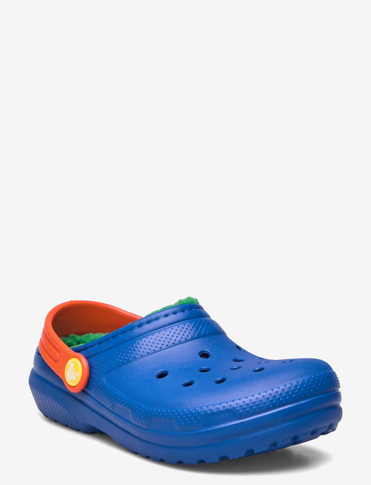 Crocs - Classic Lined Clog K - clogs - blue bolt/multi - 0