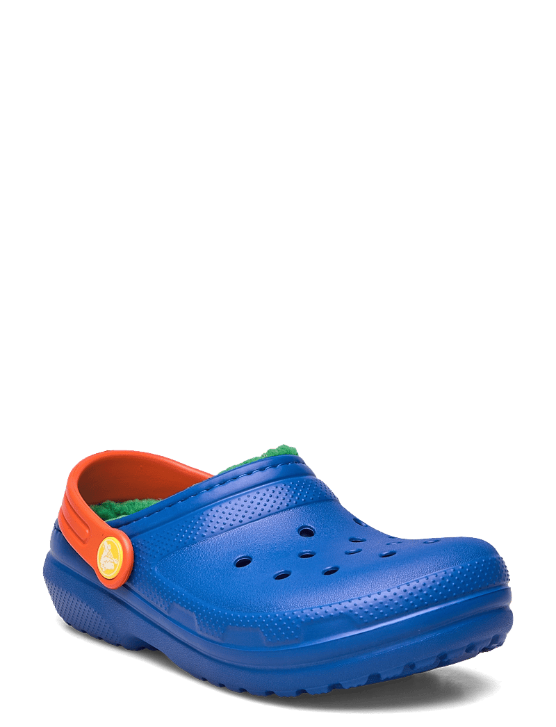 Crocs - Classic Lined Clog K - clogs - blue bolt/multi - 0