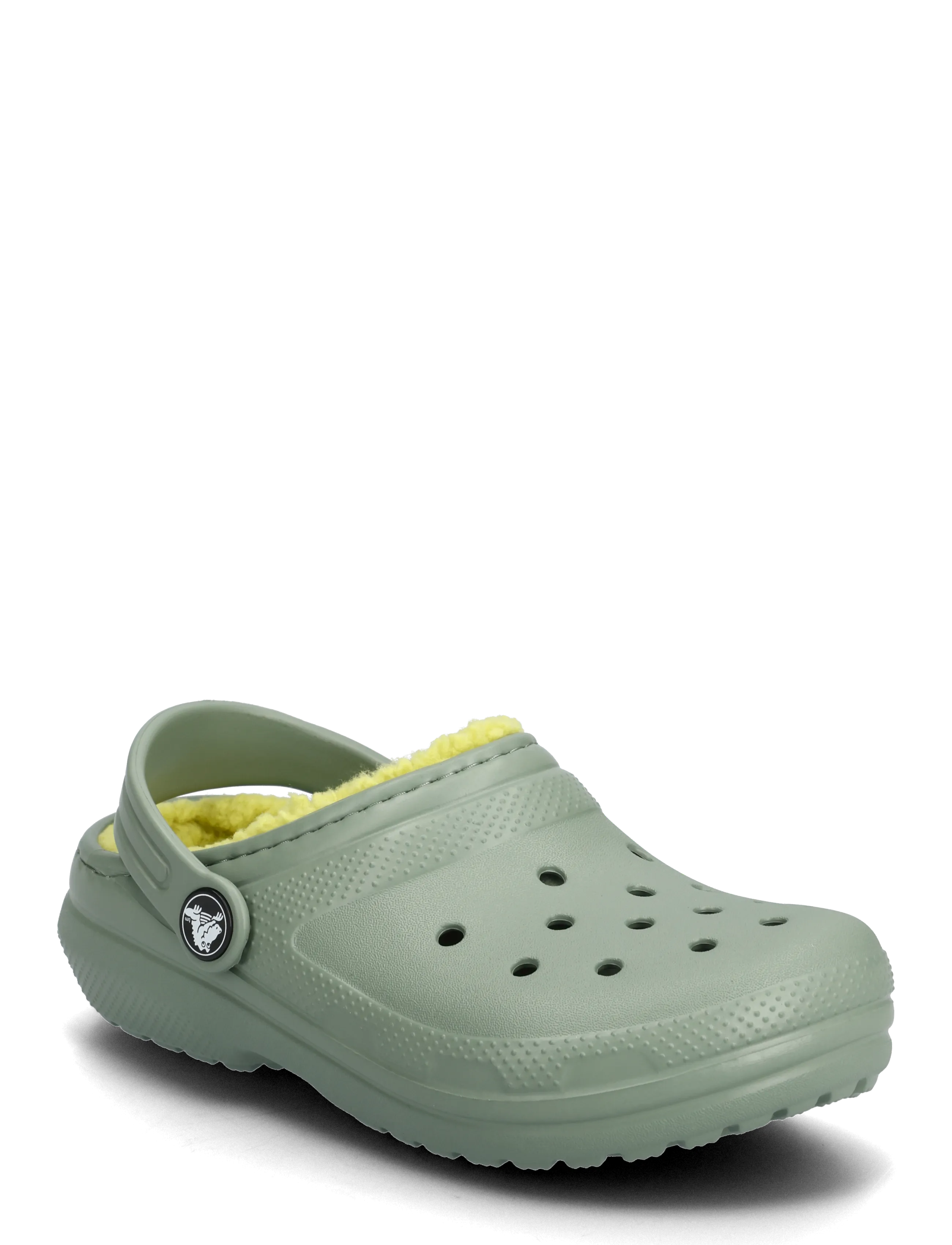 Crocs Classic Lined Clog K, 28/29, Schuhe, Grün - Clogs, Kinder