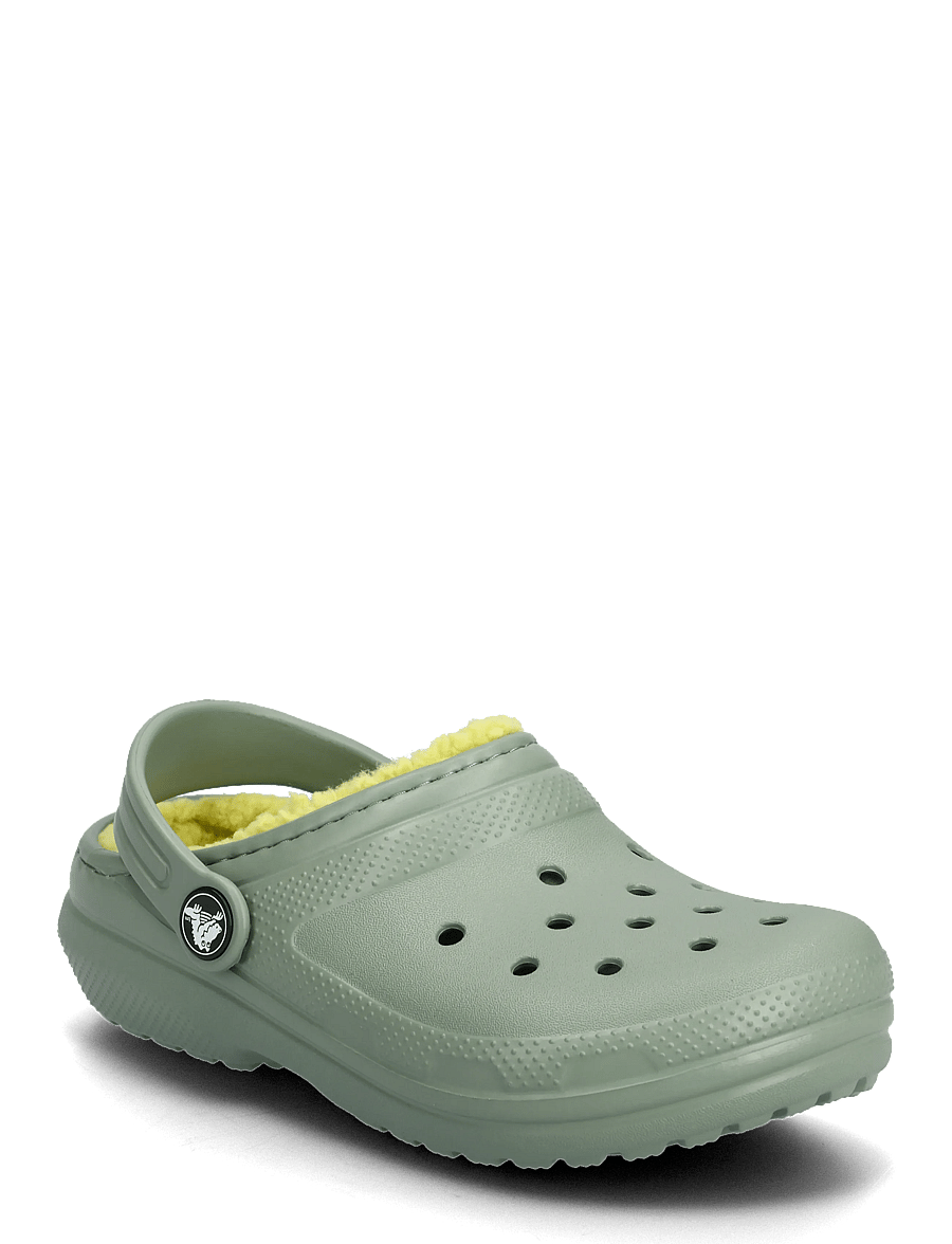 Crocs - Classic Lined Clog K - clogs - moss - 0