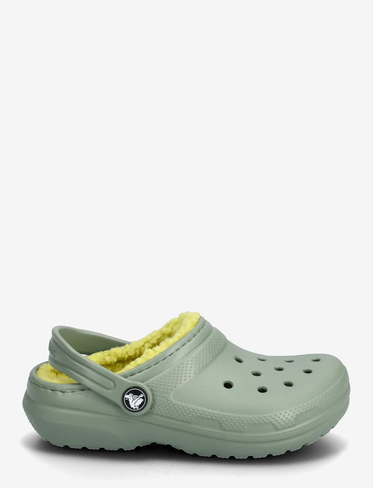 Crocs - Classic Lined Clog K - laveste priser - moss - 1