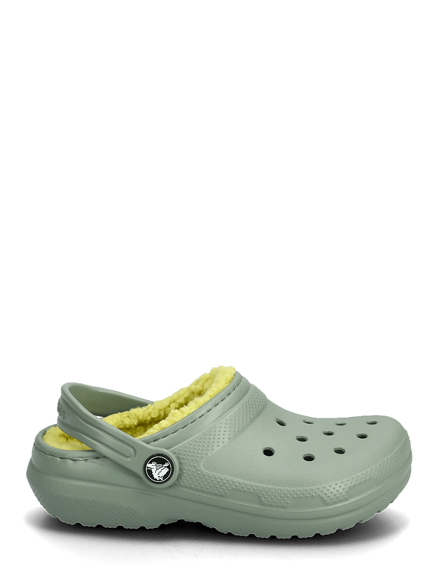 Crocs - Classic Lined Clog K - clogs - moss - 1