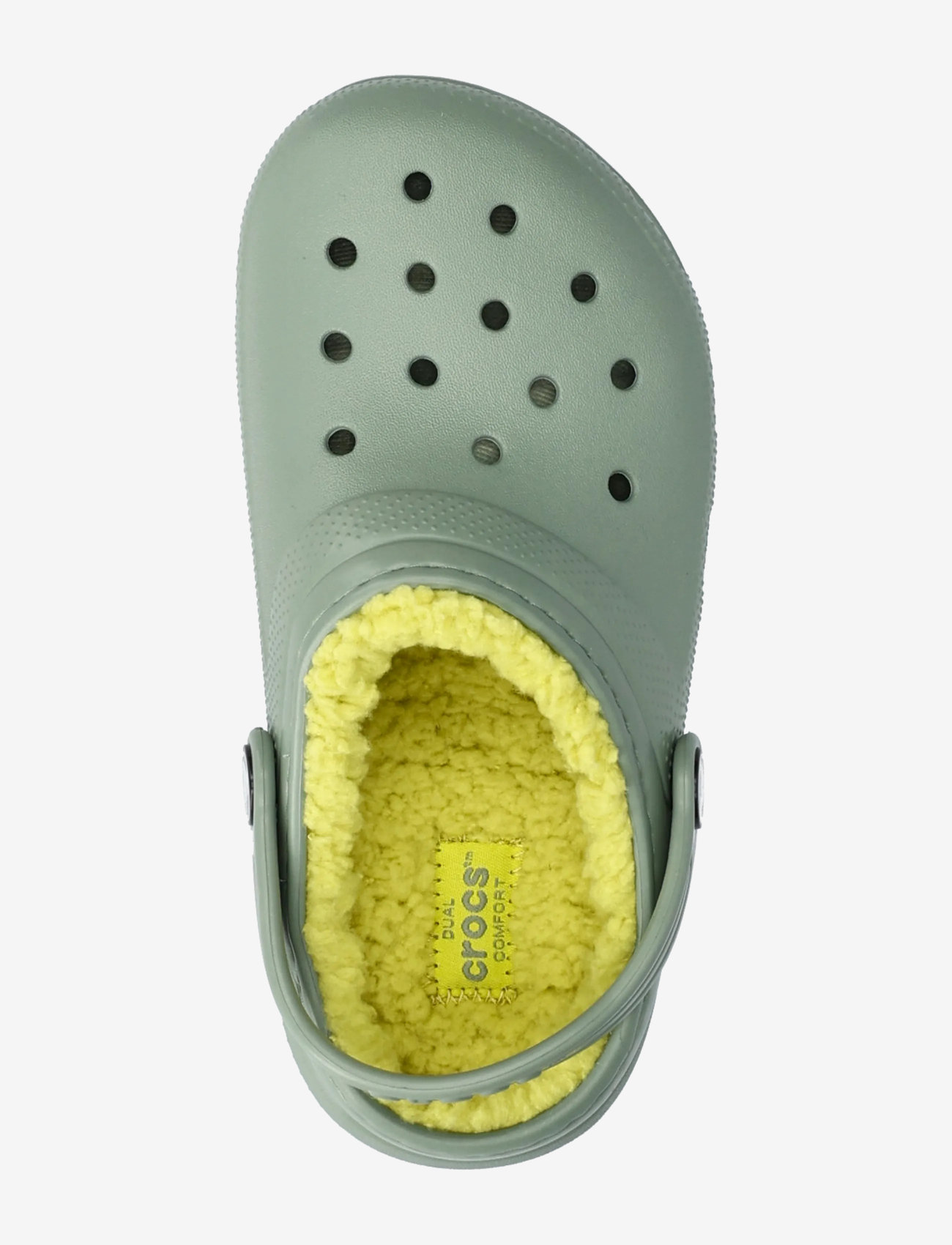 Crocs - Classic Lined Clog K - laveste priser - moss - 3