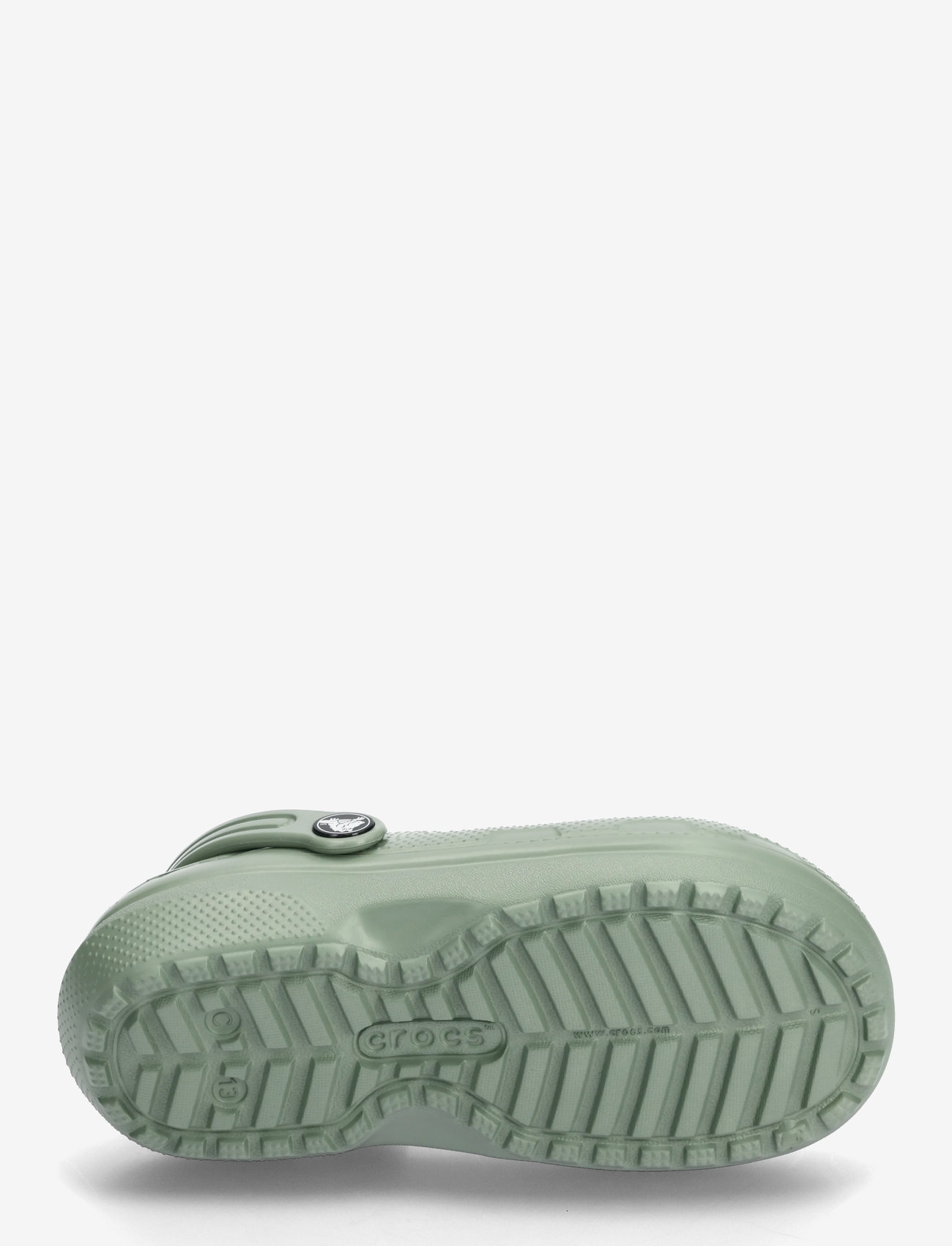 Crocs - Classic Lined Clog K - laveste priser - moss - 4