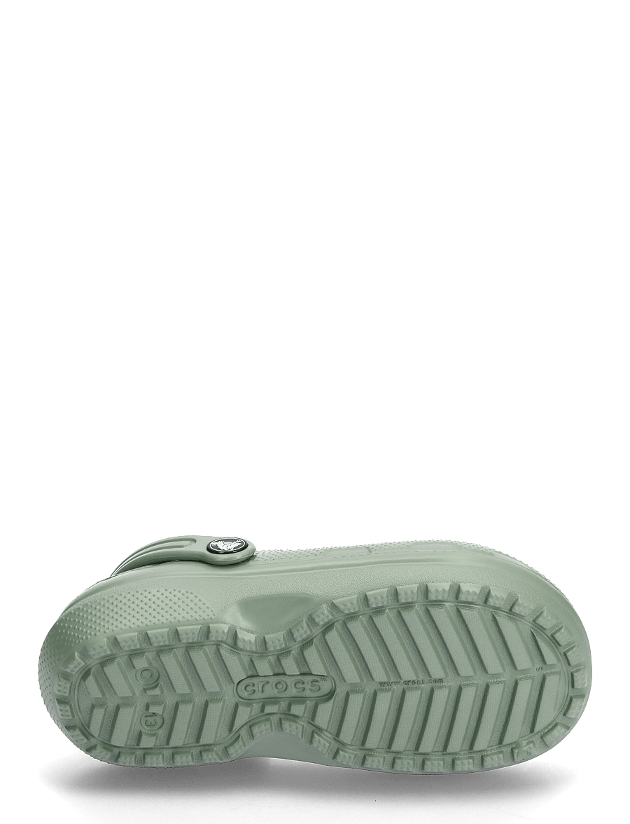 Crocs - Classic Lined Clog K - clogs - moss - 4
