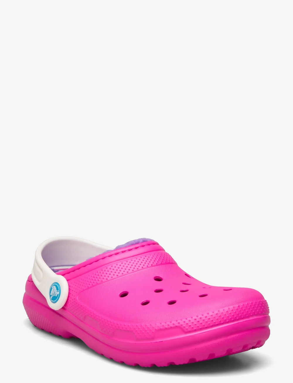 Crocs - Classic Lined Clog K - clogs - pink crush/multi - 0