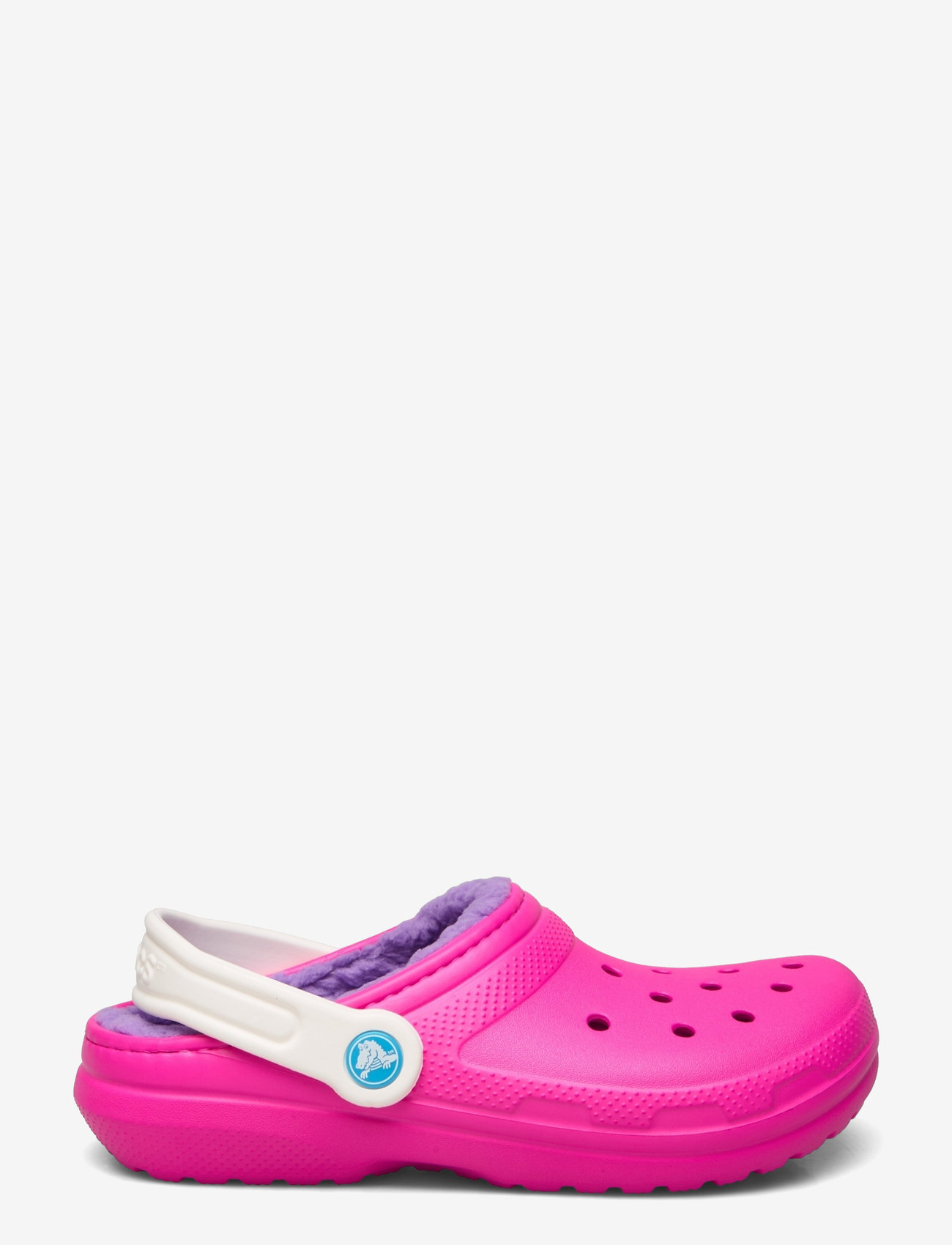 Crocs - Classic Lined Clog K - laveste priser - pink crush/multi - 2