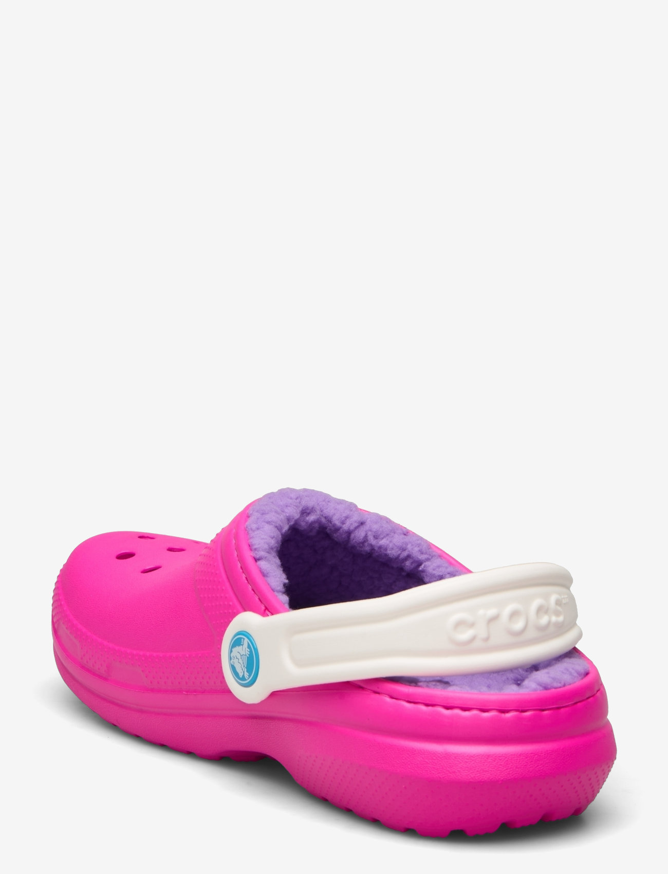 Crocs - Classic Lined Clog K - laveste priser - pink crush/multi - 1