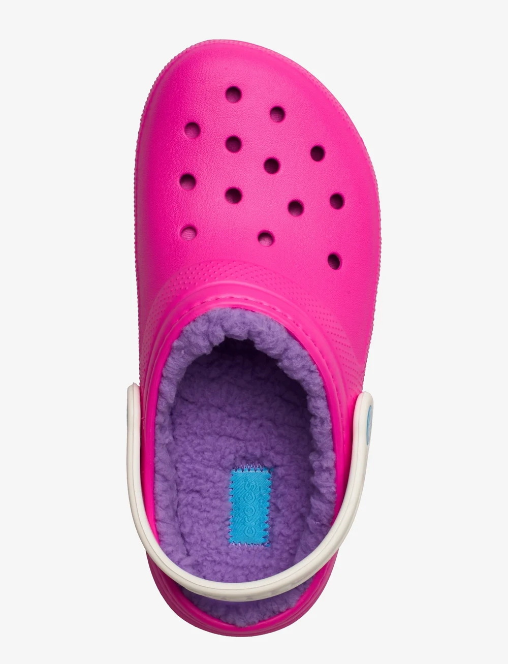 Crocs - Classic Lined Clog K - clogs - pink crush/multi - 3