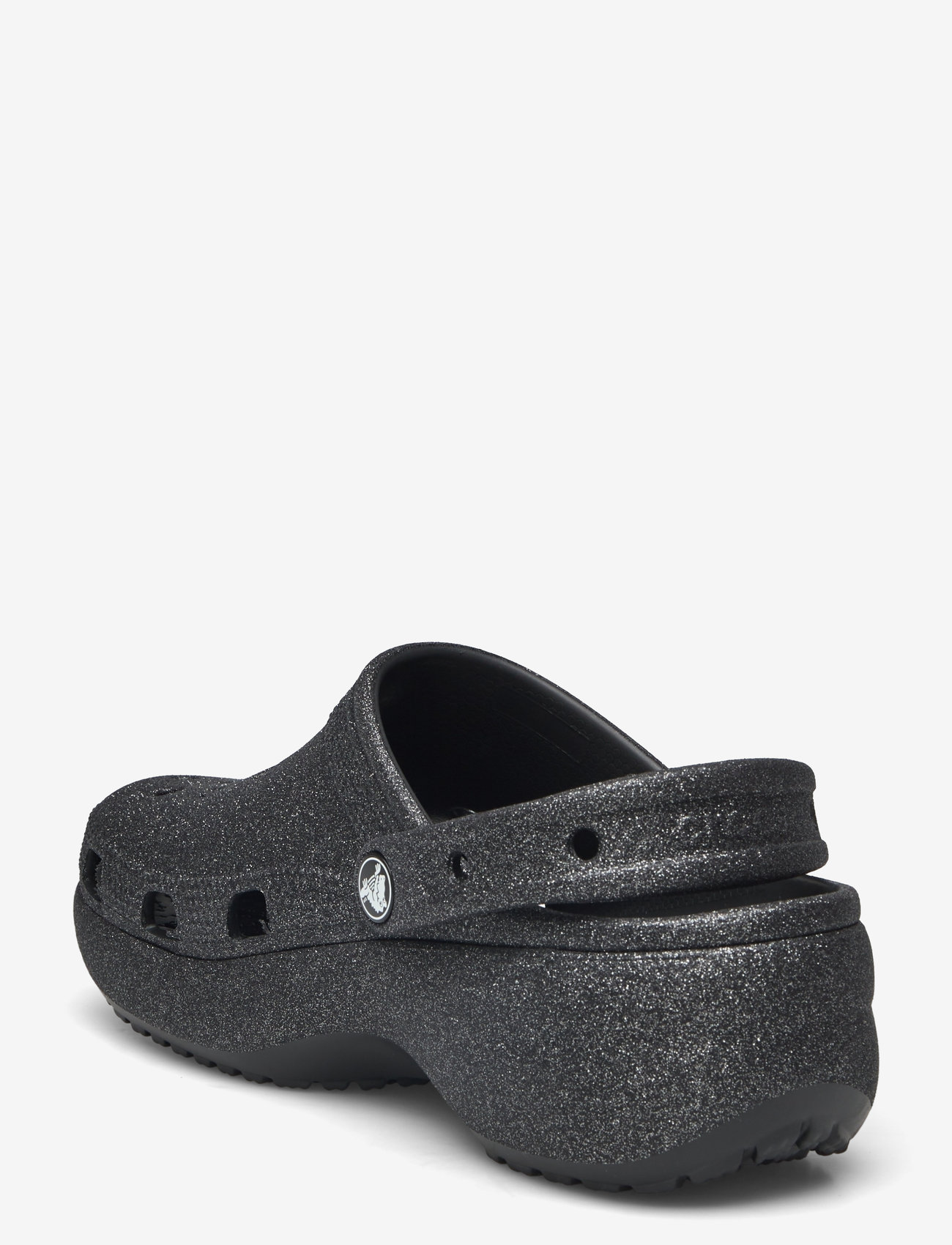 Crocs - Classic Platform Glitter ClogW - plateau-sandalen - black - 2