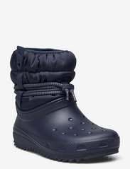 Crocs - Classic Neo Puff Luxe Boot W - flat ankle boots - navy - 0