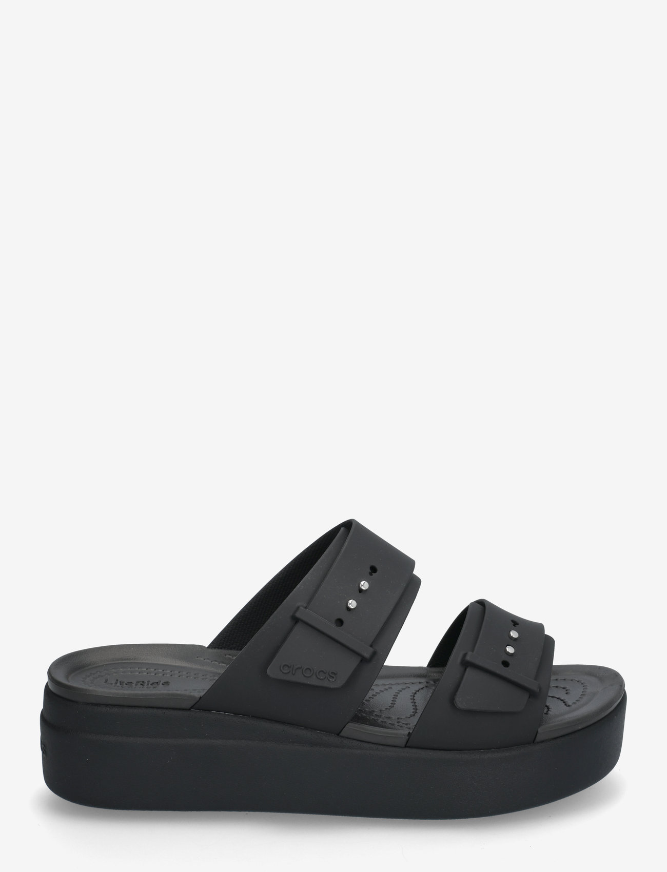 Crocs - Brooklyn Buckle LowWdg - black - 1