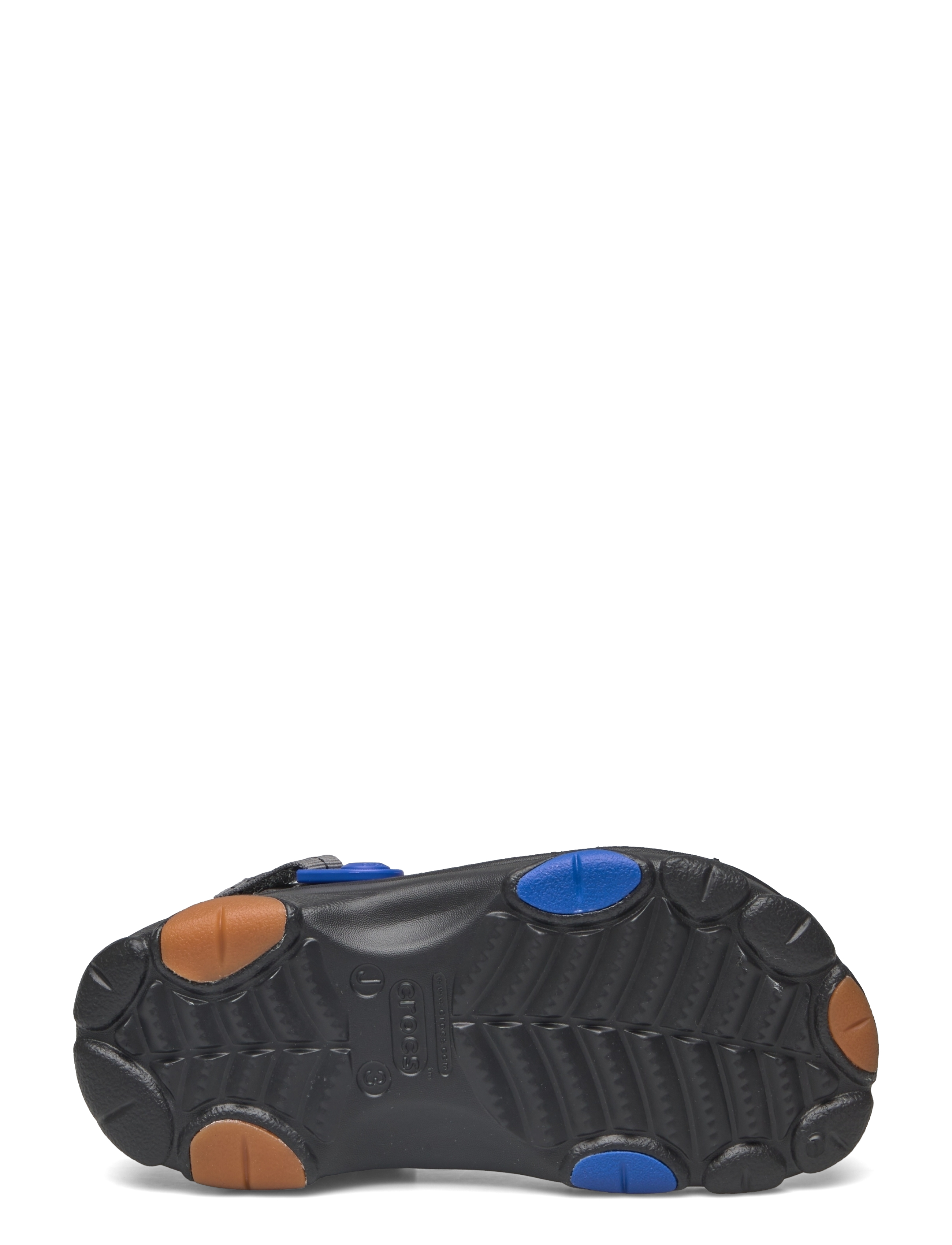 Crocs - All Terrain Clog K - black/gum - 4