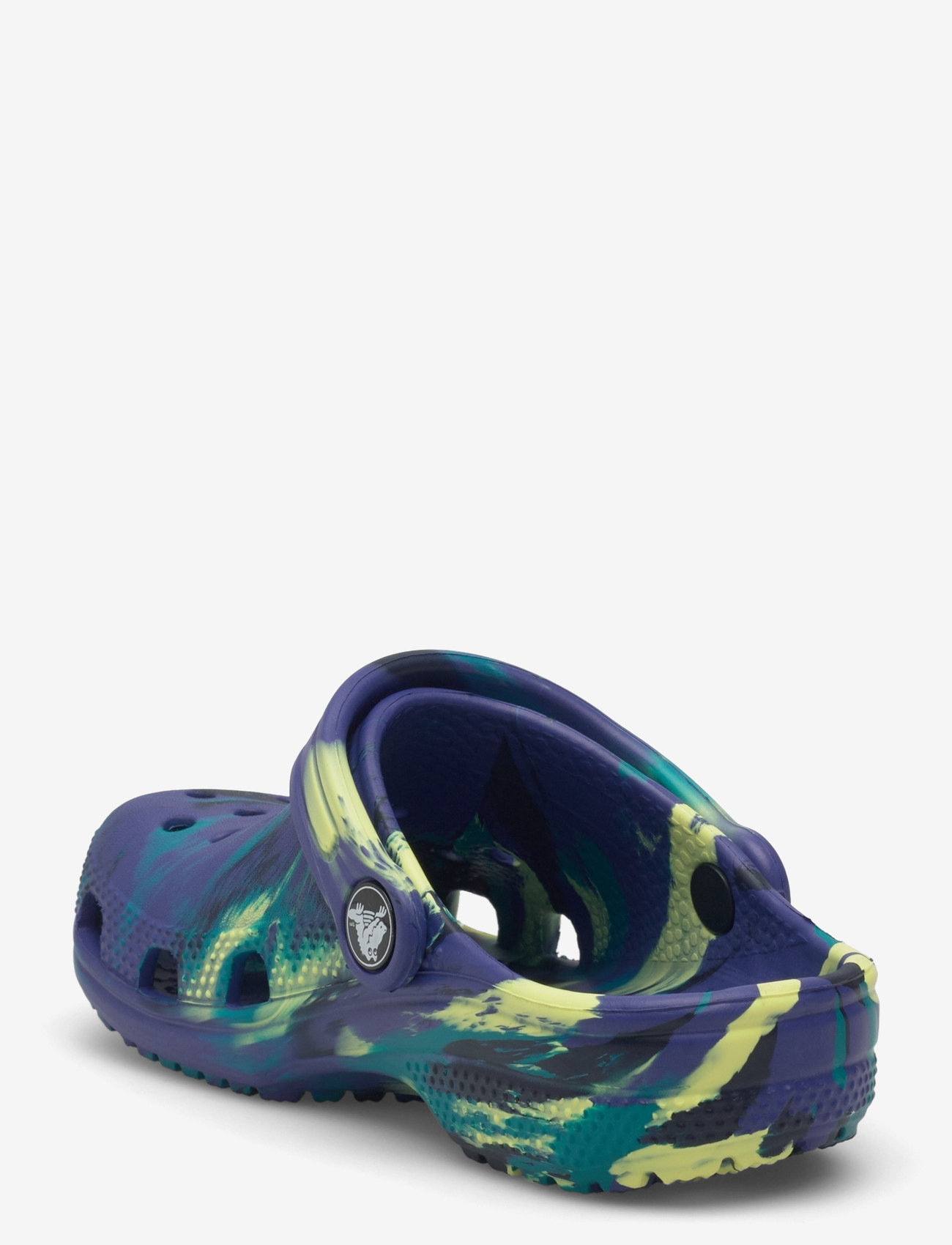 Crocs - Classic Marbled Clog K - clogs - navy/turbo teal - 2
