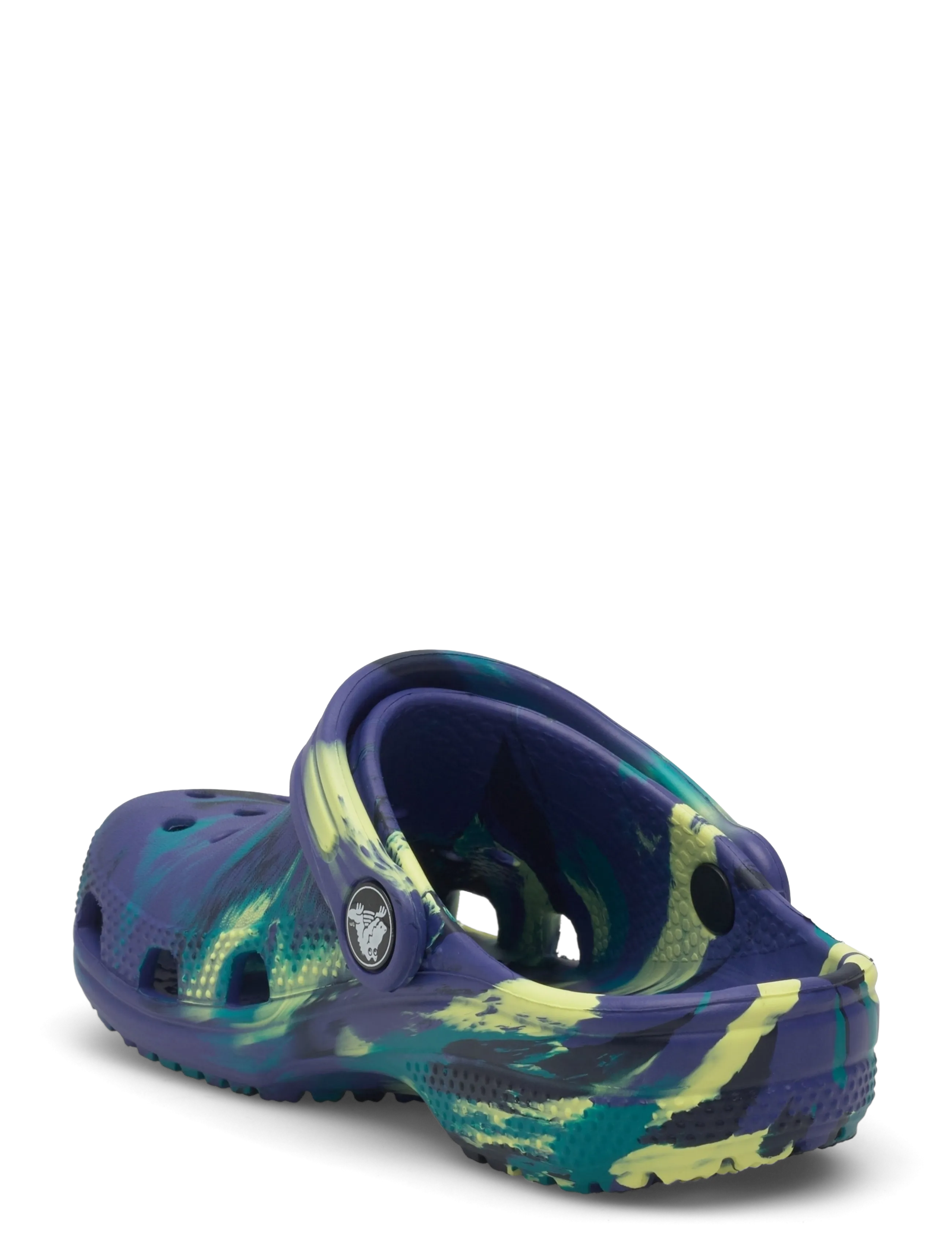 Crocs - Classic Marbled Clog K - clogs - navy/turbo teal - 2