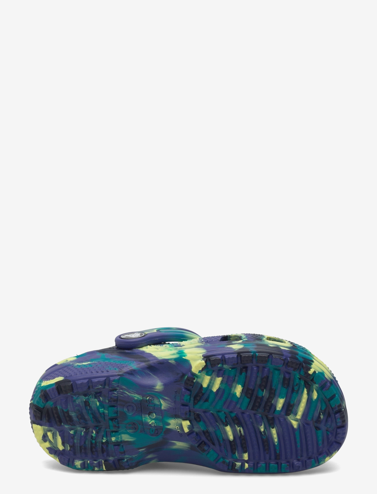 Crocs - Classic Marbled Clog K - clogs - navy/turbo teal - 4