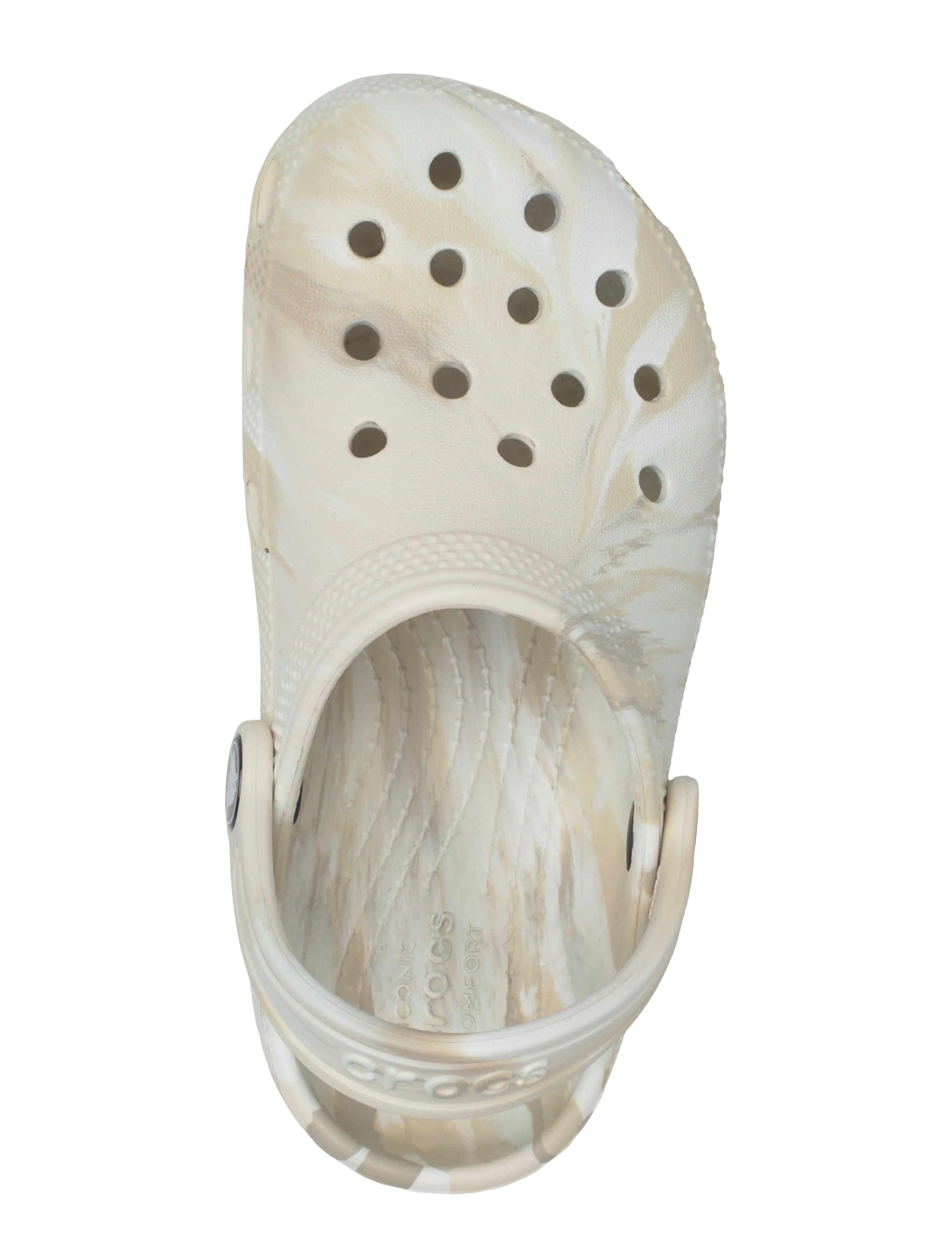 Crocs - Classic Marbled Clog K - chodaki - summit white/multi - 3