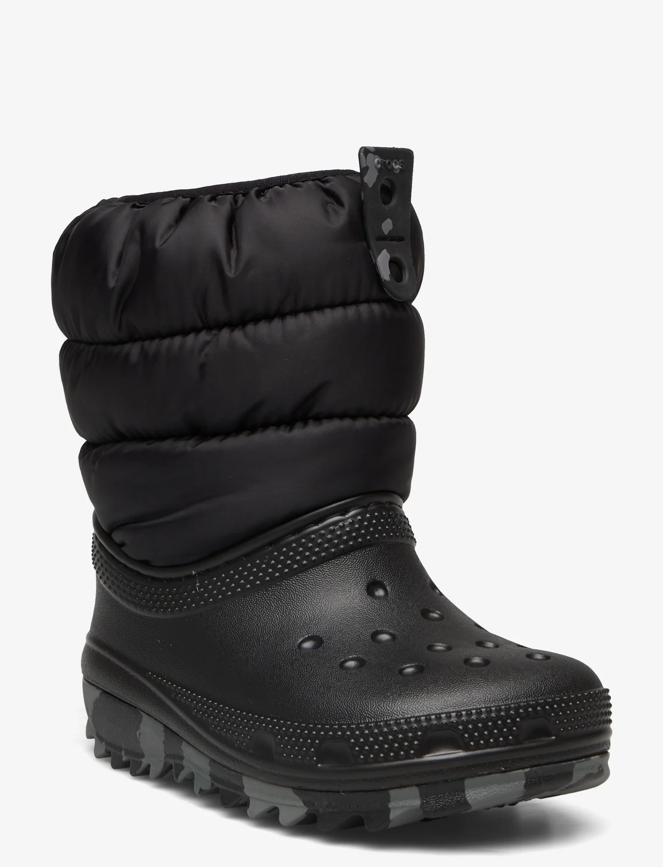 Crocs - Classic Neo Puff Boot T - dzieci - black - 0
