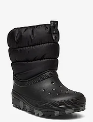 Crocs - Classic Neo Puff Boot T - ziemas zābaki - black - 0