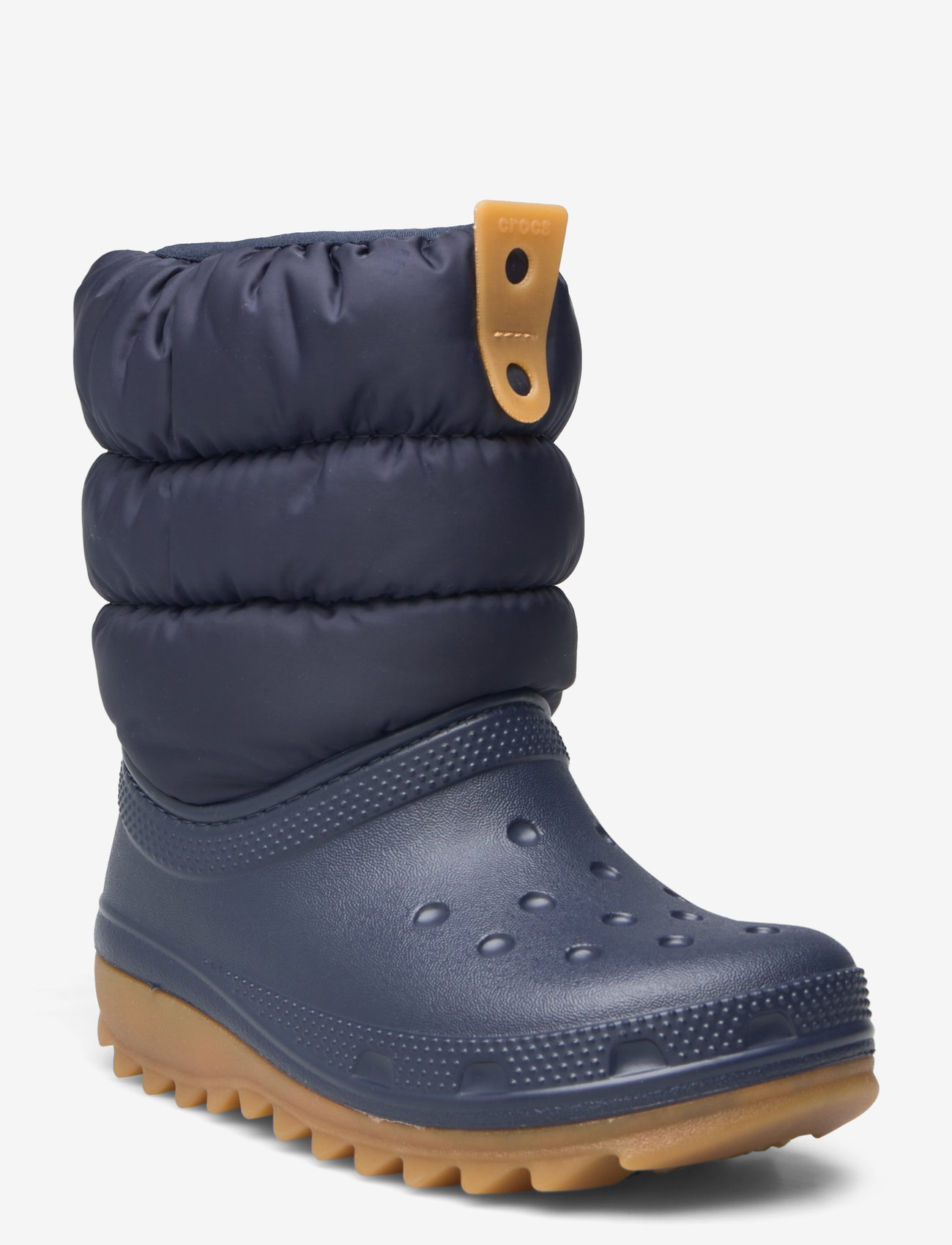 Crocs - Classic Neo Puff Boot T - herbstschuhe - navy/gum - 0