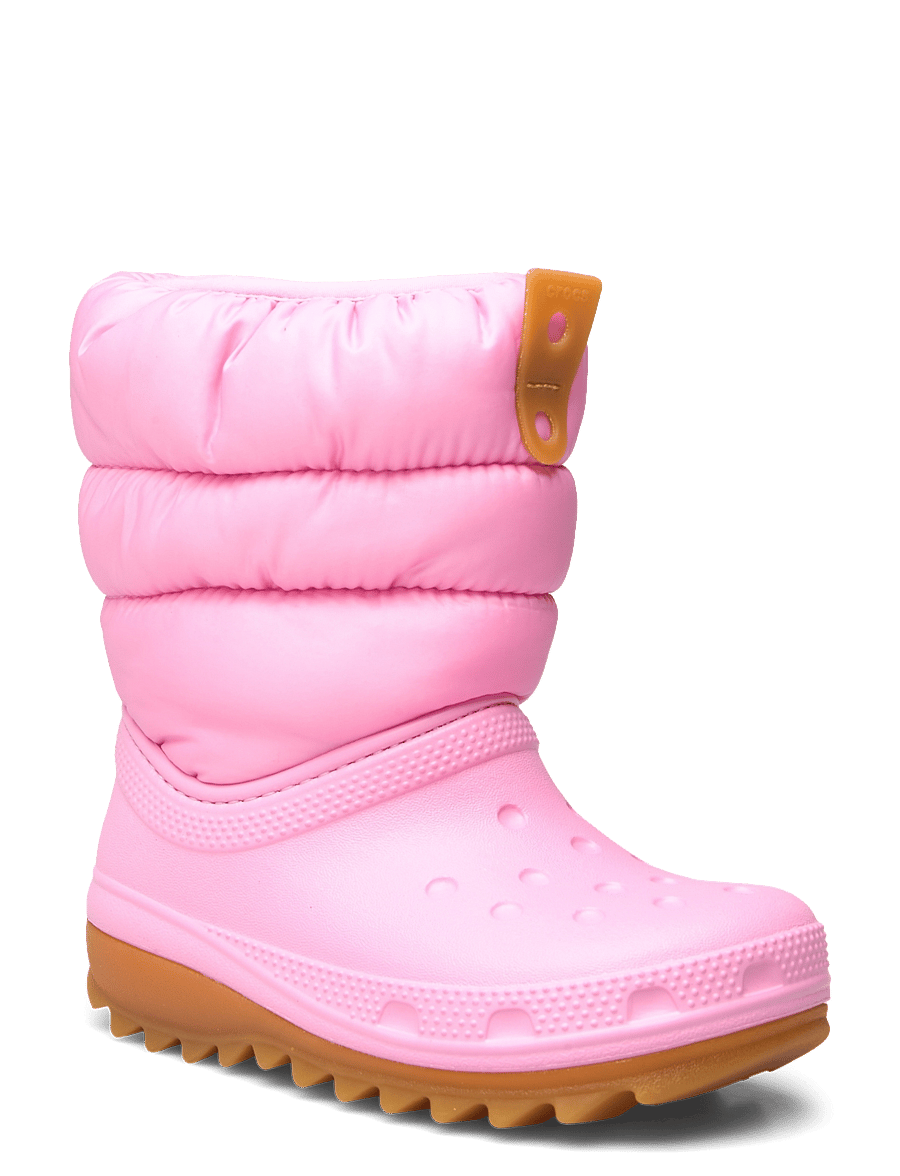 Crocs - Classic Neo Puff Boot T - talvesaapad - pink tweed/gum - 0