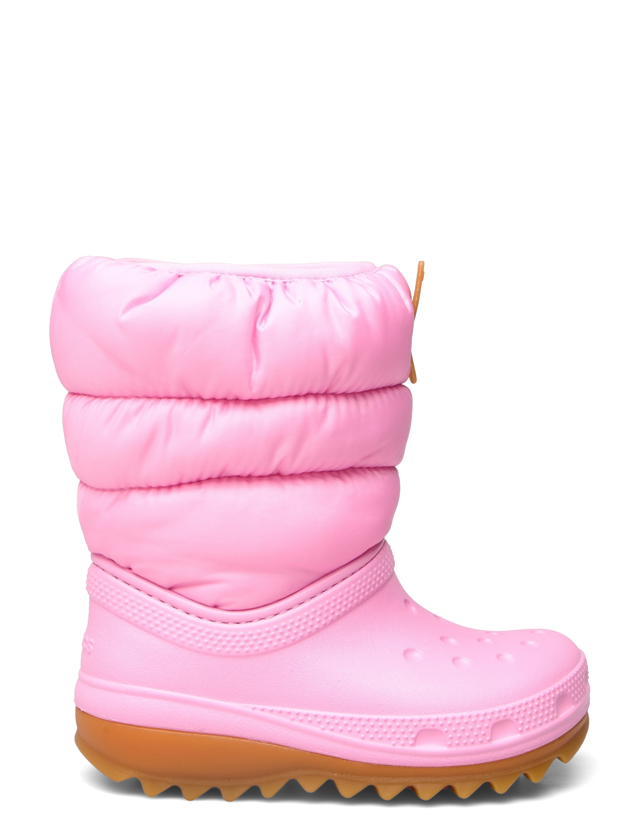 Crocs - Classic Neo Puff Boot T - herbstschuhe - pink tweed/gum - 1