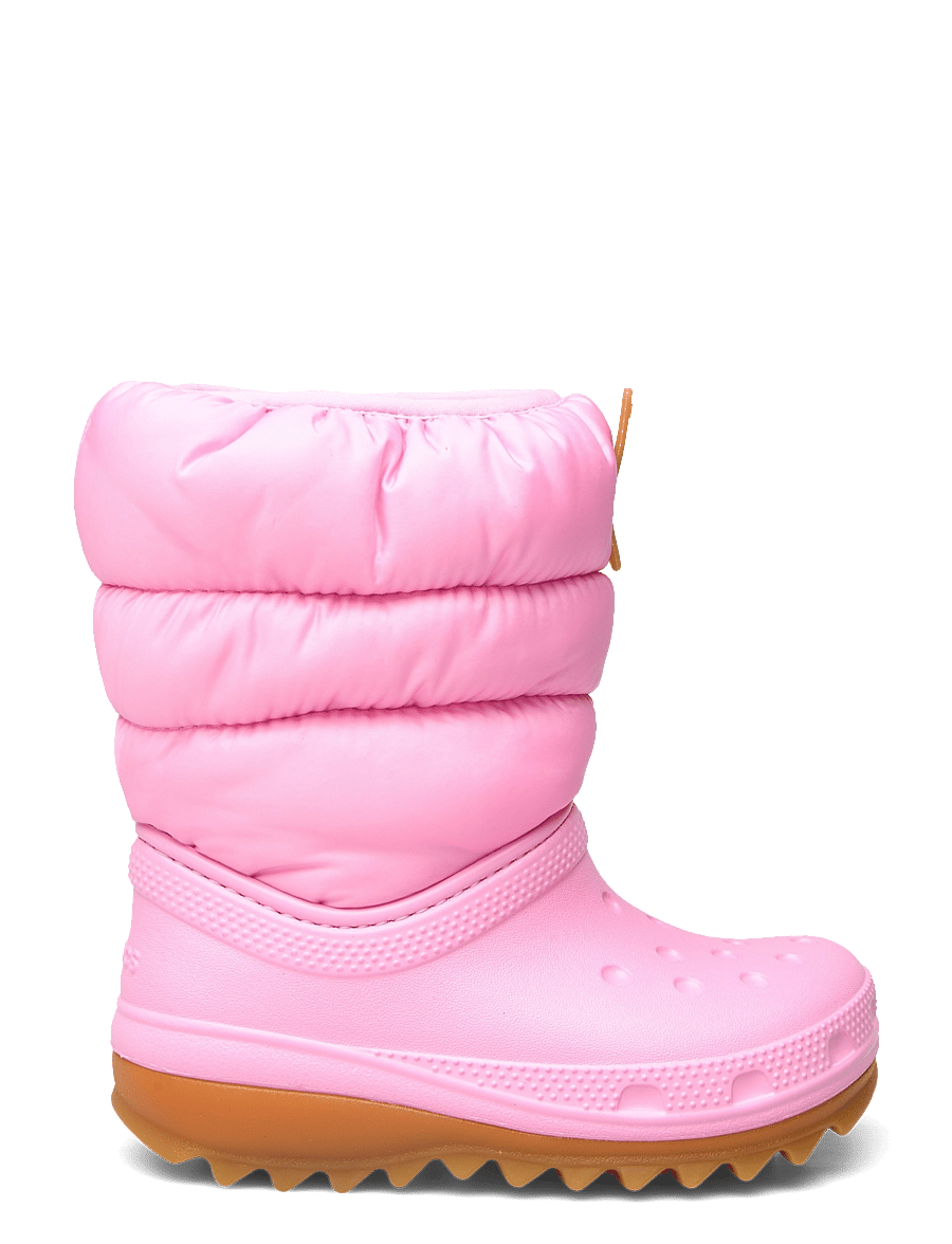 Crocs - Classic Neo Puff Boot T - talvesaapad - pink tweed/gum - 1