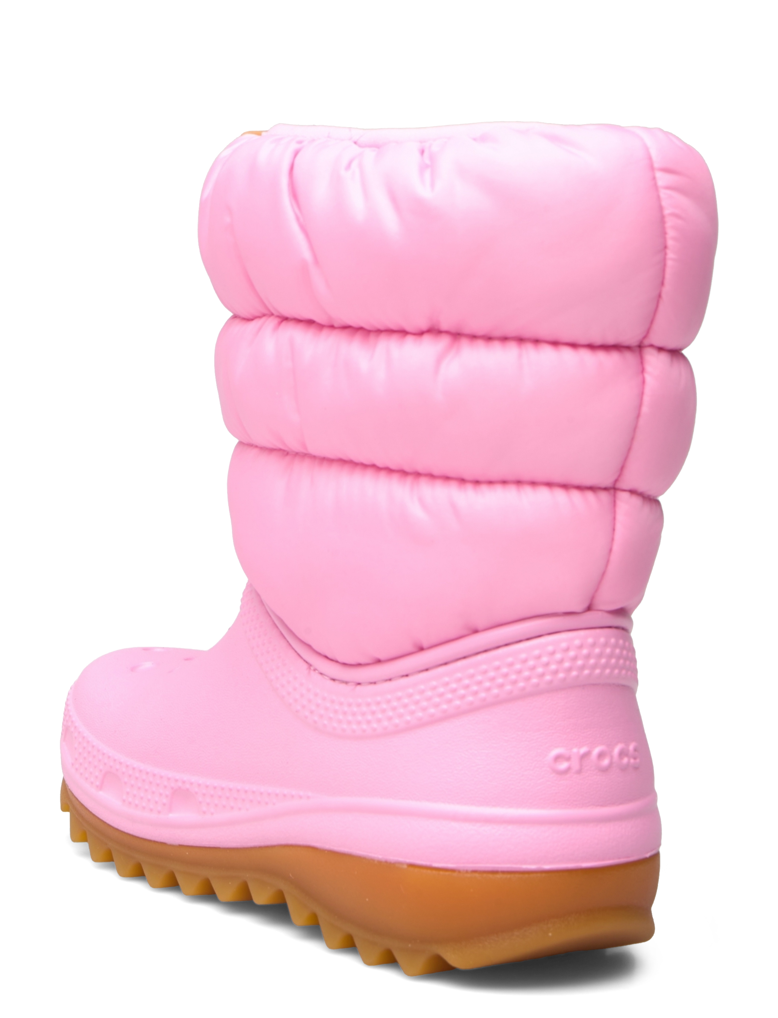 Crocs - Classic Neo Puff Boot T - herbstschuhe - pink tweed/gum - 2
