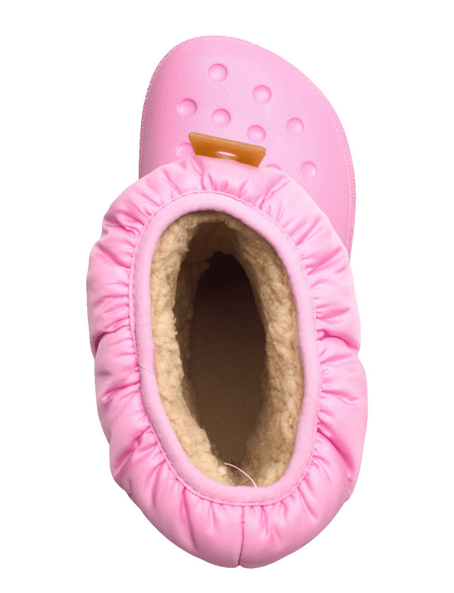 Crocs - Classic Neo Puff Boot T - talvesaapad - pink tweed/gum - 3