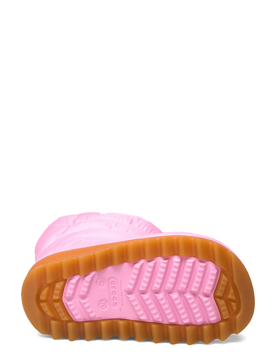 Crocs - Classic Neo Puff Boot T - talvesaapad - pink tweed/gum - 4