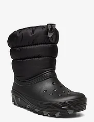 Crocs - Classic Neo Puff Boot K - bērniem - black - 0