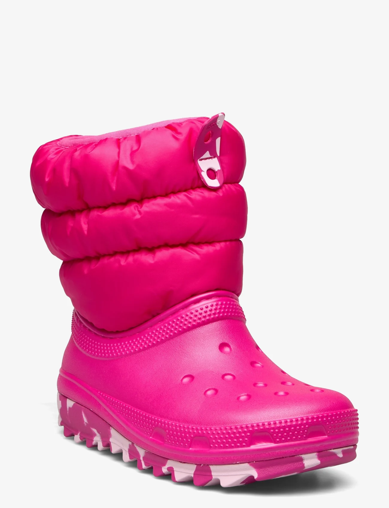 Crocs - Classic Neo Puff Boot K - lapset - candy pink - 0
