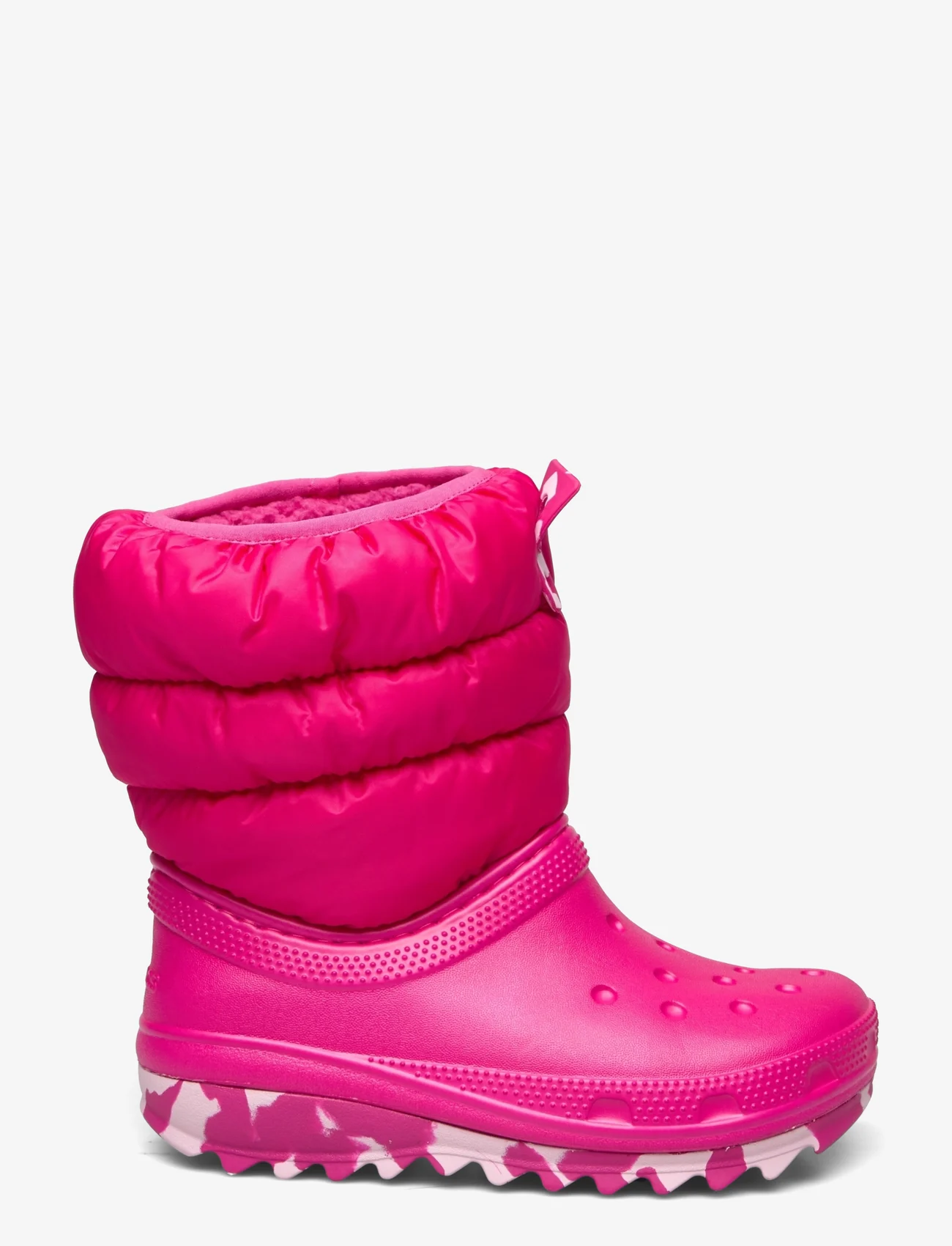 Crocs - Classic Neo Puff Boot K - lapset - candy pink - 1