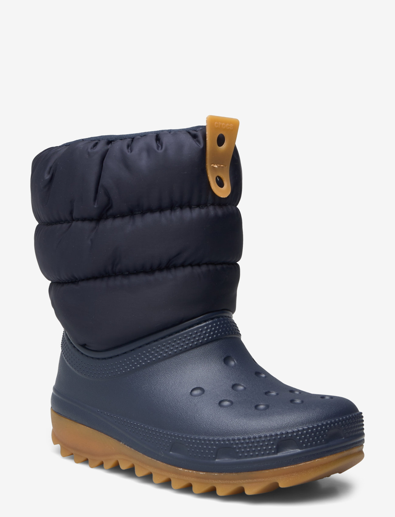 Crocs - Classic Neo Puff Boot K - höstskor - navy/gum - 0